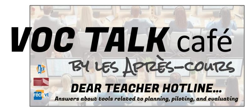 Voc Talk café by Après Cours by sector 26 Dear Teacher Hotline